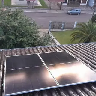 Projeto real de energia solar instalado pela Sollarseg
